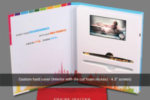 A video brochure with a presentation of an event.